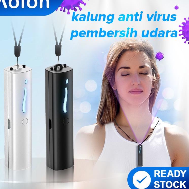 Koleksi Terbaru.. Aolon F6 Wearable Portable Pensonal Mini Air Purifier Kalung Ion Negatif USB Air P
