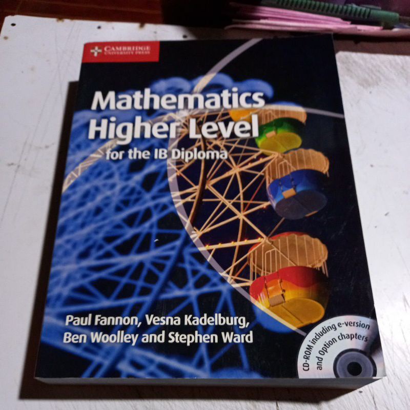 MATHEMATICS HIGHER LEVEL for the IB Diploma.