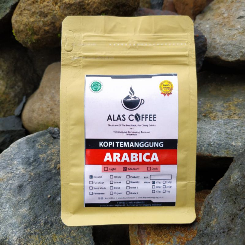

Kopi Arabika Temanggung Natural 100gram