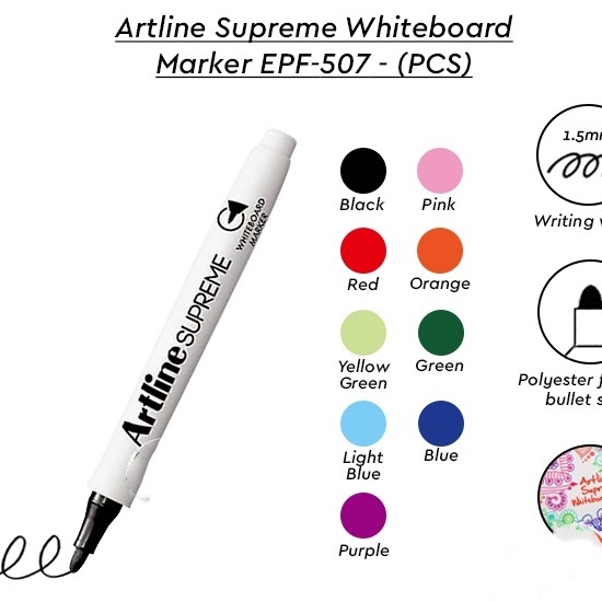 

Artline Supreme Whiteboard Marker EPF-507