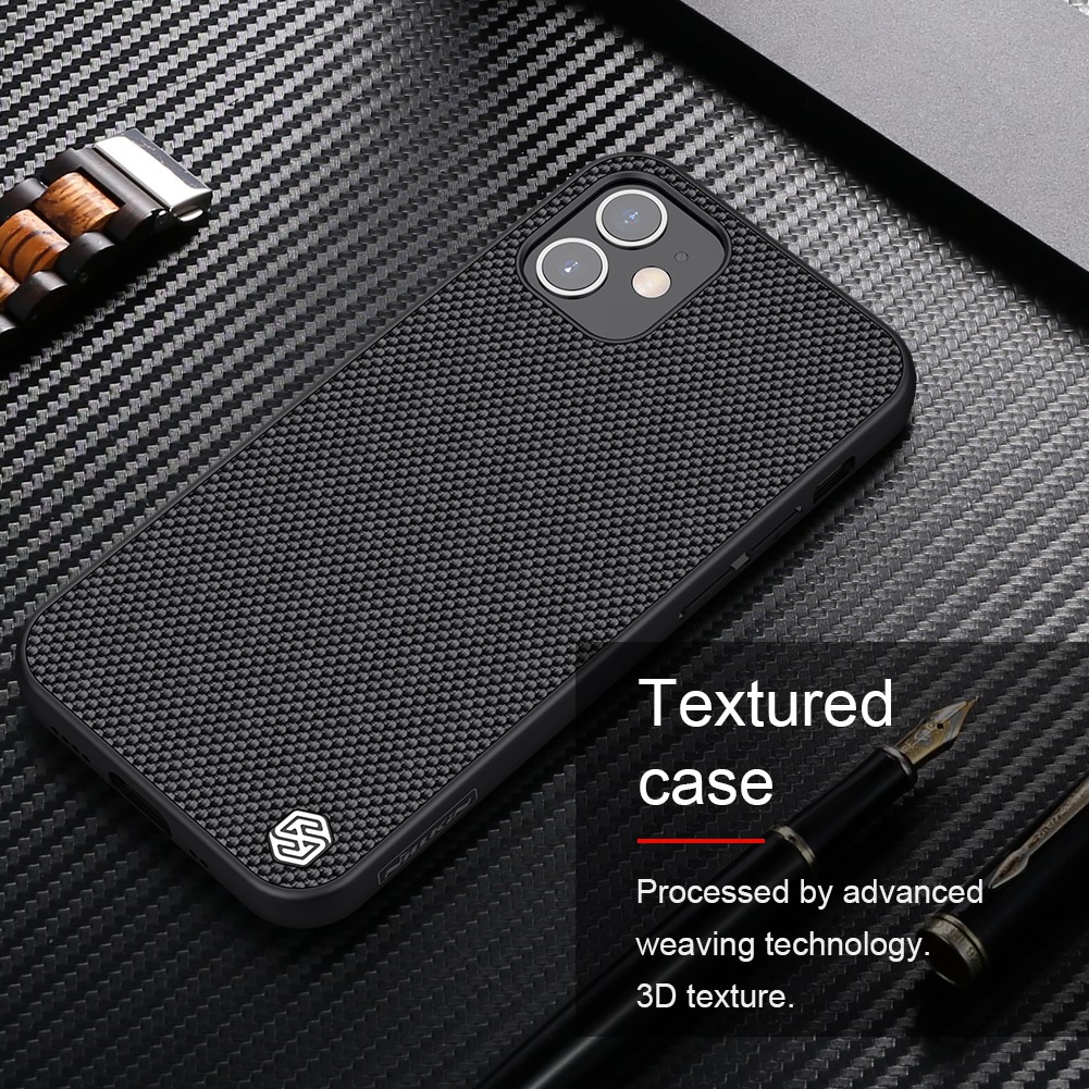 Hard Case Apple iPhone 12 Mini 5.4 Nillkin Textured Nylon Fiber Casing Original