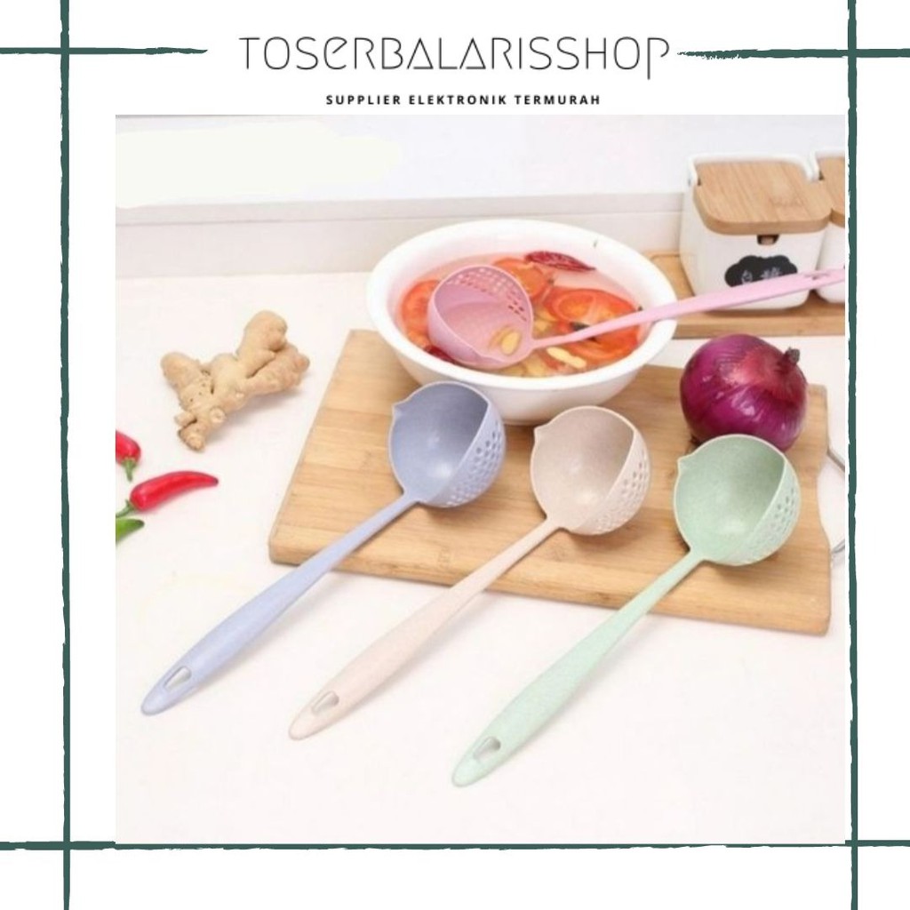 Centong Kuas Sayur Plastik Berlubang / Centong Plastik Berlubang Untuk Kuah Sayur Sup – RADZHI