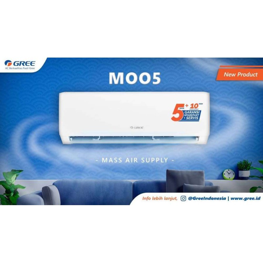 GREE AC 1/2PK STANDART GWC-05MOO5S
