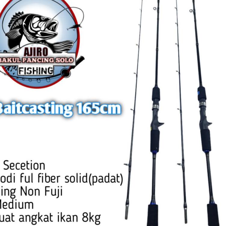 Paling Dicari.. Joran pancing ul spinning bc casting baitcasting fiber solid ajiro sniper 165 180 19