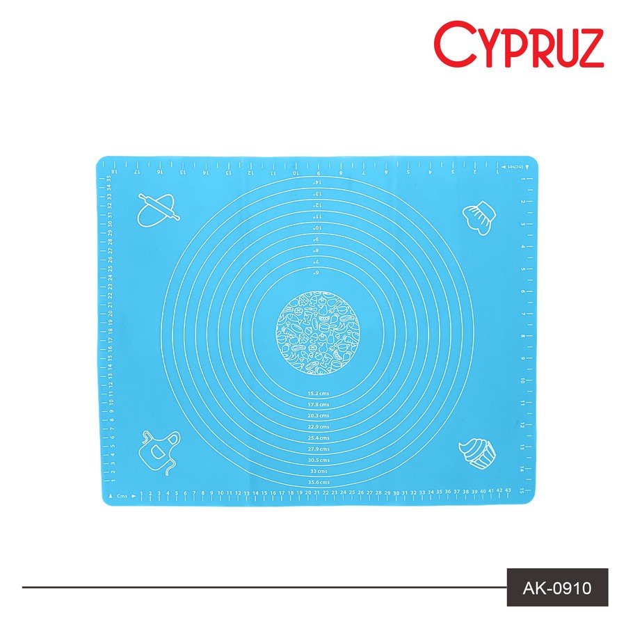 Cypruz AK-0910 Silicone Mat Baking / Alas Adonan Silikon 30 x 40 cm