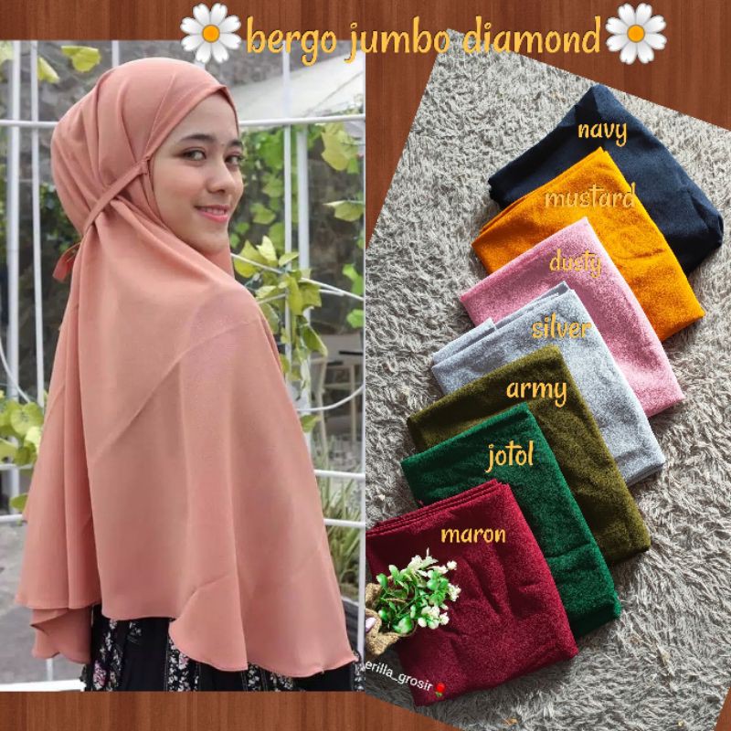 TERMURAH! BERGO MARYAM JUMBO ORIGINAL