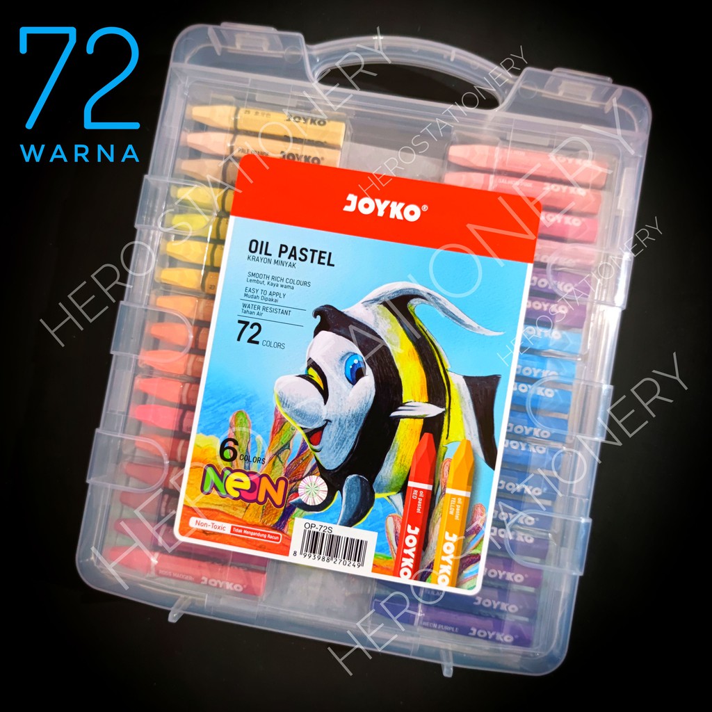 

Krayon joyko 72 warna OP-72S