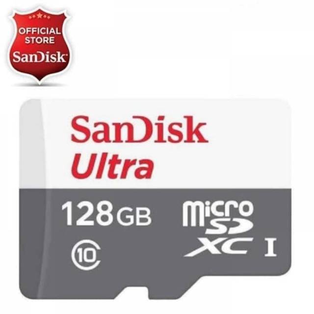 MEMORY CARD MICRO SD SANDISK 128GB 80MB/S MICRO SDXC UHS-1 ORIGINAL GARANSI