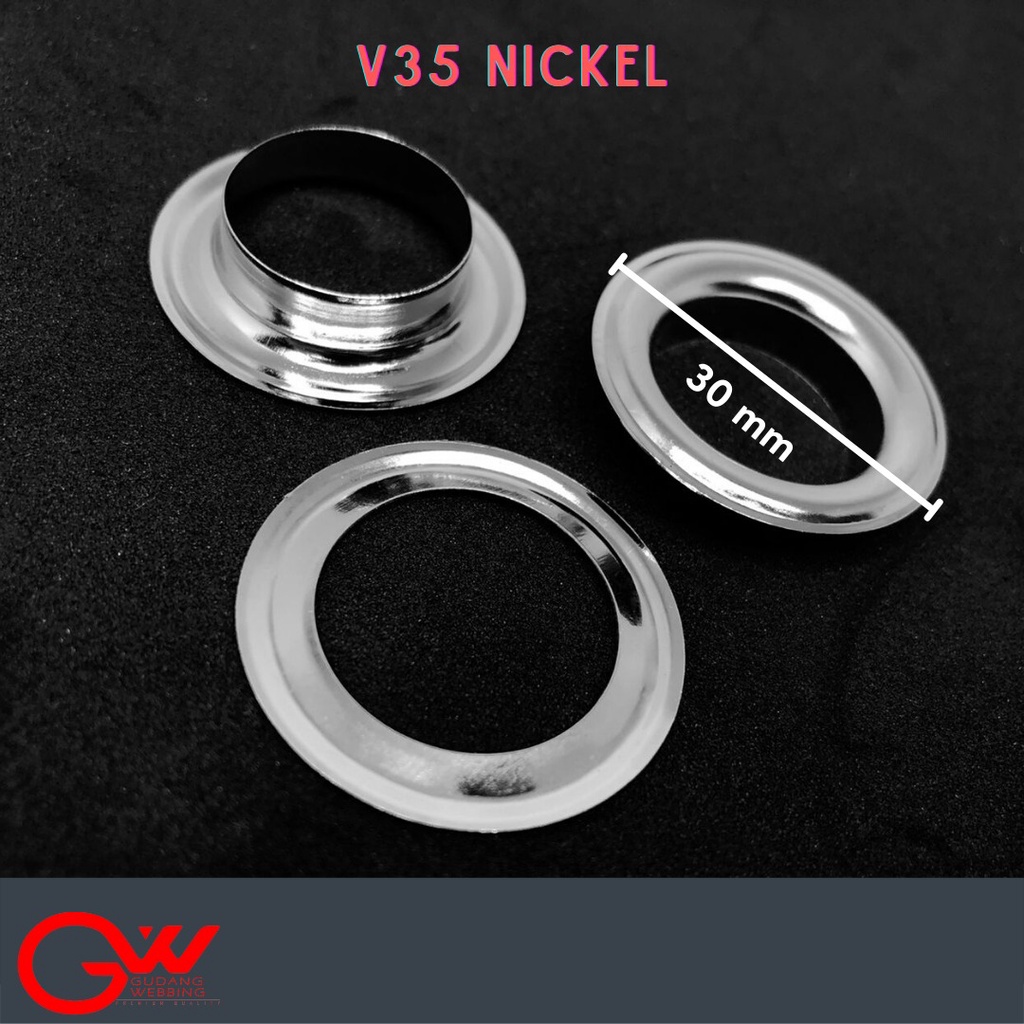 MATA ITIK / RING O BESI / V35 NICKLE