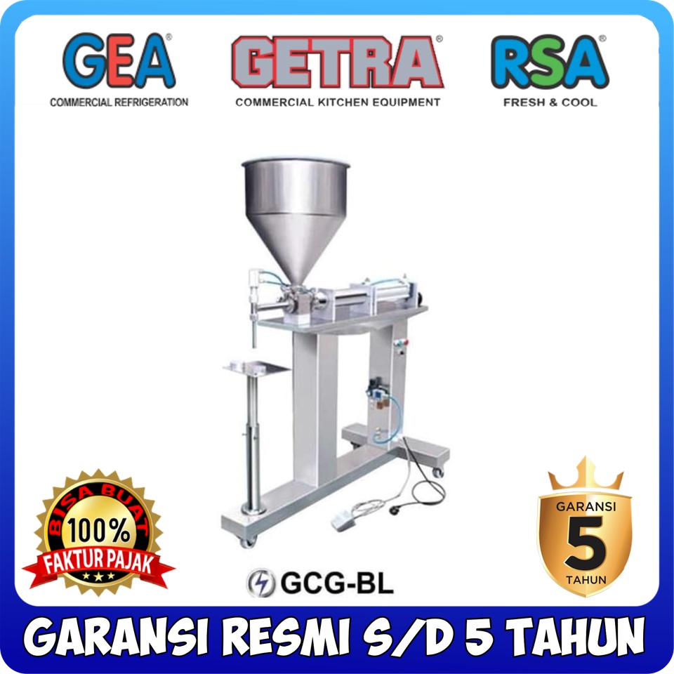 GETRA GCG-BL MESIN PASTA FILLER FREE STANDING ORIGINAL GARANSI