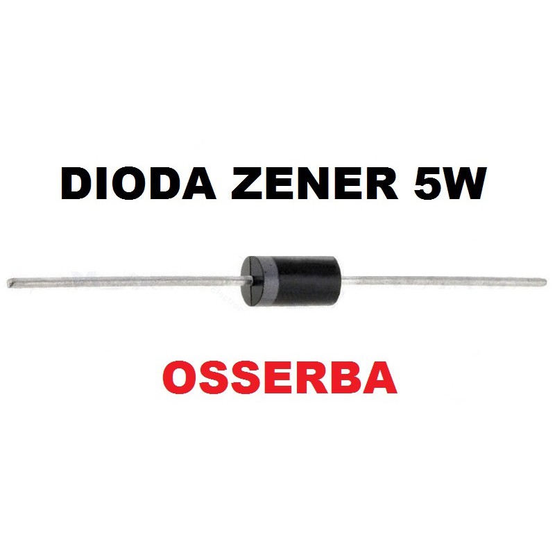 DIODO ZENER 200V 5W - Beta Componentes Eletrônicos