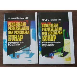 Jual Pembahasan Permasalahan Dan Penerapan Kuhap Penyidikan Dan ...