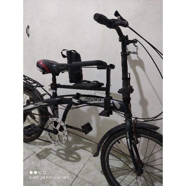kursi boncengan sepeda anak lipat anak mtb Phoenix sayur goncangan sepeda sepedah