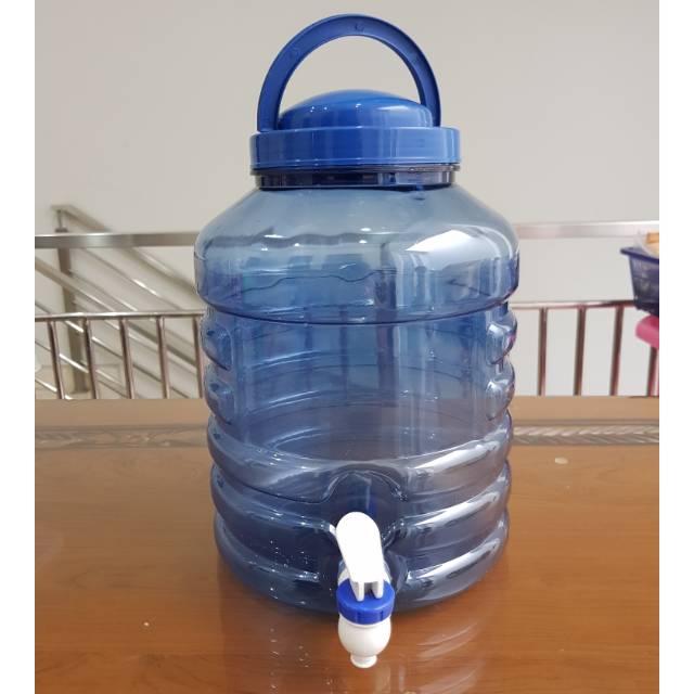  Galon  kran 5  liter  khusus kirim JNE dan gojek grab 