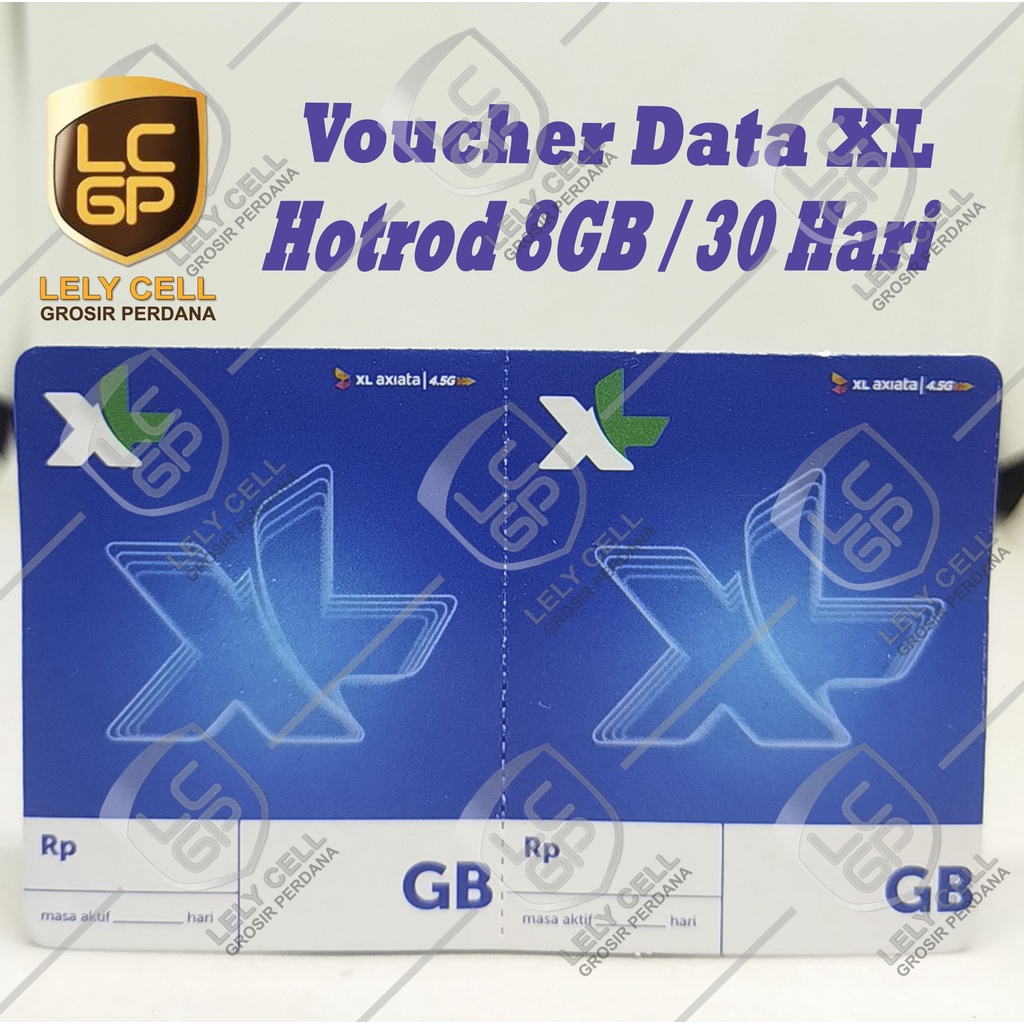 Voucher XL Hotrod 8GB / 30 Hari