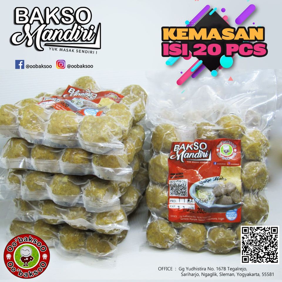 

Bakso Sapi isi 20 Pcs