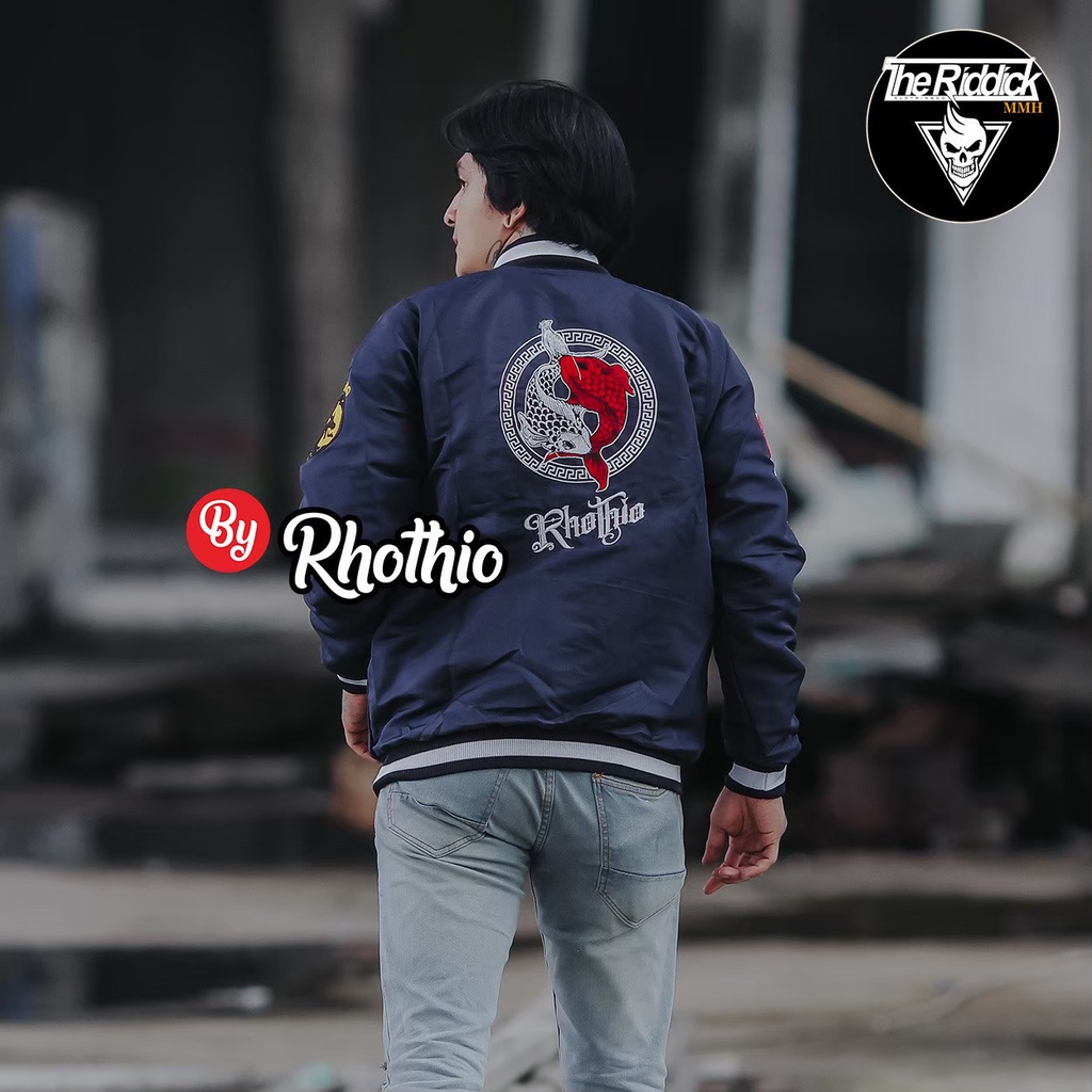 VARSITY RHOTHIO FULL BORDIR ORIGINAL/JAKET PRIA/JAKET BORDIR/JAKET SUKAJAN