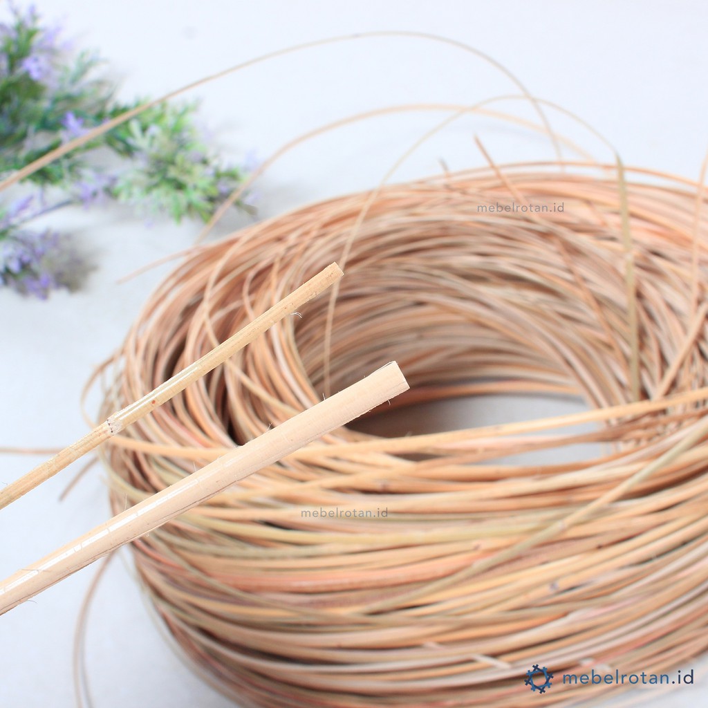 BAHAN TALI ROTAN LESIO KULIT ALAMI RATTAN PEEL 4 6 MM BAHAN TALI ROTAN LESIO KULIT ALAMI RATTAN PEEL 4 6 MM