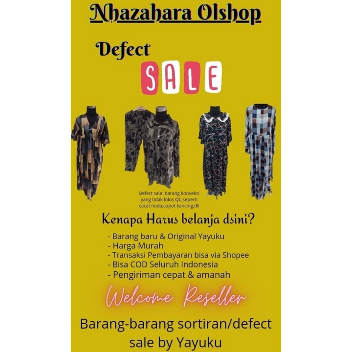 SORTIRAN KONVEKSI BY YAYUKU /OBRAL BARANG SORTIRAN YAYU HIJAB