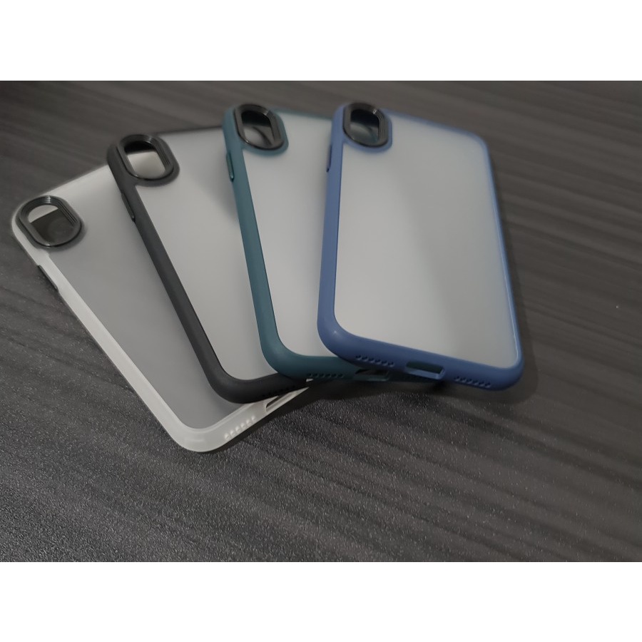 C129 Iphone 7 / 7+ / 8 / 8+ / X / XS / XR / XS MAX  Neo Hybrid Pro Matte Silicone Case