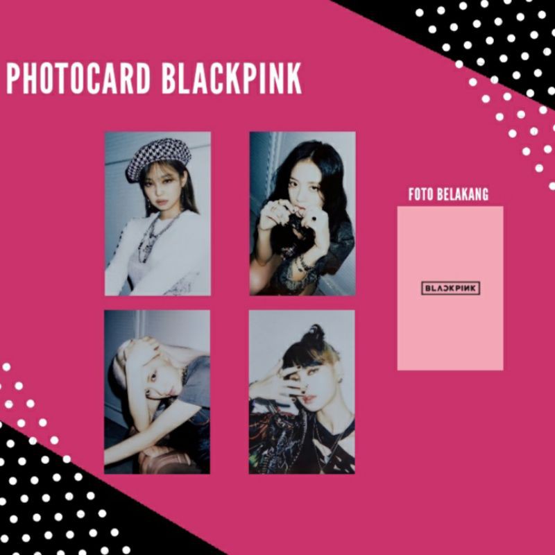 PHOTOCARD BLACKPINK PC BLACKPINK TERMURAH DENGAN KUALITAS TER UWU