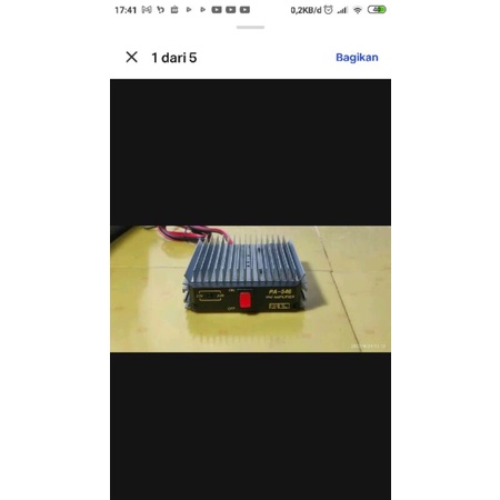 BOSTER_HT_vhf 2 meteran buatan pabrik