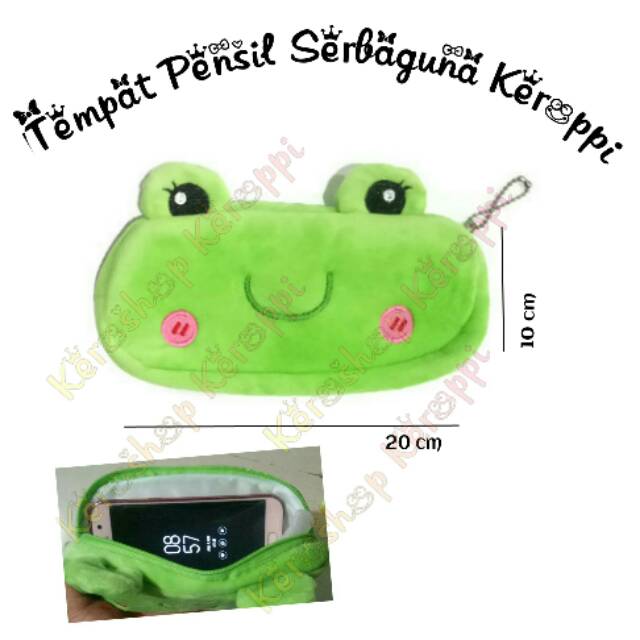 

Keroshop Keroppi Tempat Pensil Serbaguna