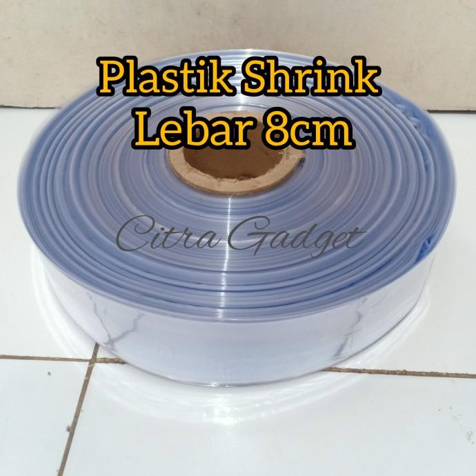 

plastik Shrink lebar 8cm roll besar