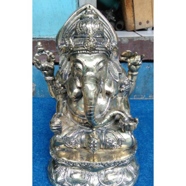 Patung Kuningan Ganesha