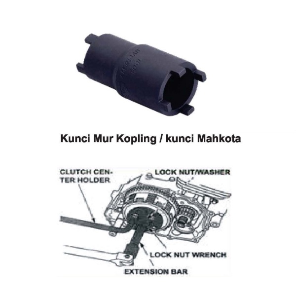 American Tool - 8958041 - Kunci Mahkota - Bipolar Clutch Tool