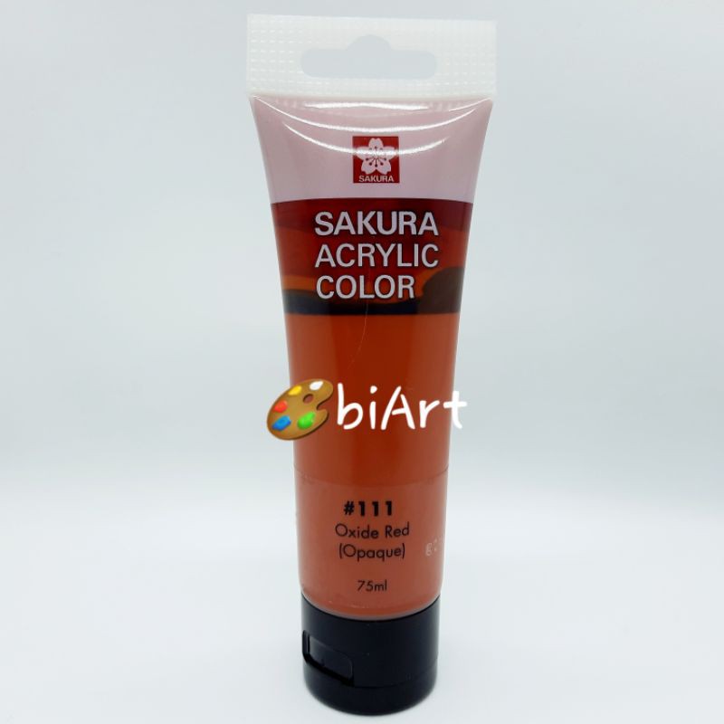 

Cat Akrilik Sakura Acrylic Color 75 ml Oxide Red