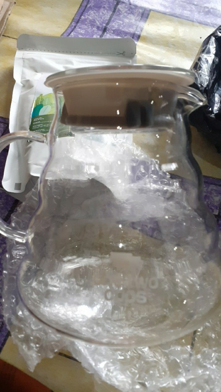 Server Kopi Tahan Panas  V60 Teko Coffee Maker 800ml