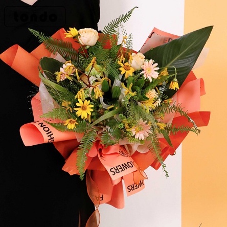 Fashion Flowers Paper Wrap Cellophane Kertas Buket Bunga Paper Flower Kertas Kado / Flower Wrapping / Cellophane / Wrap / Kertas Bunga / Kertas Kado / Flower Paper / Kertas Grosir / Kertas Import / Kertas Cellophane / Florist / Buket Bunga / Florist Suppl