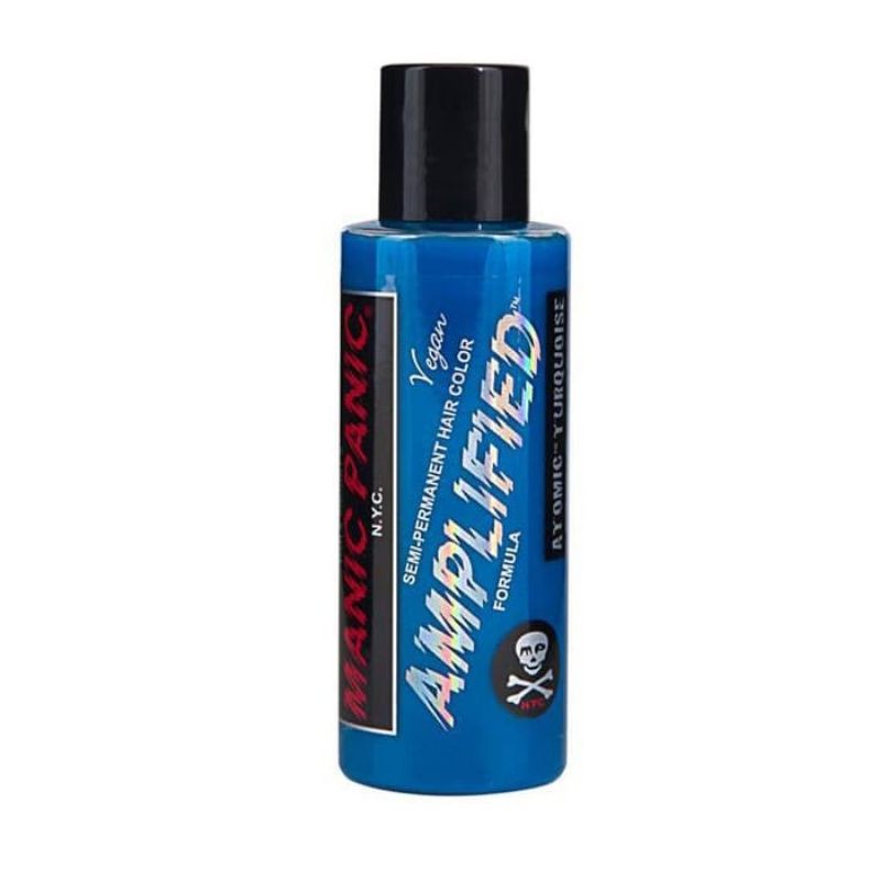 Cat Rambut Manic Panic Atomic Turquoise/Biru Tosca