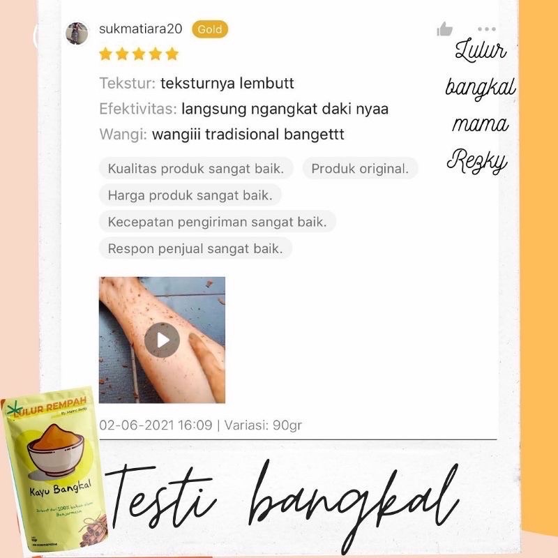 LULUR BANGKAL MAMA REZKY LULUR REMPAH KAYU BANGKAL BY MAMA REZKY LULUR PEMUTIH BADAN LULUR REMPAH KALIMANTAN LULUR BADAN VIRAL SCRUB BADAN BODY SCRUB REMPAH KAYU BANGKAL BY MAMAH REZKY LULUR BANGKAL VIRAL