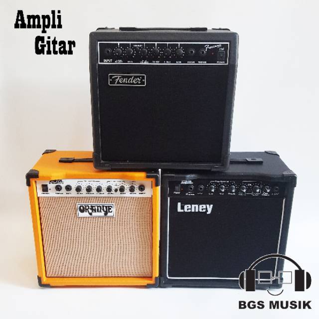 Ampli Gitar Oranye Fender Laney