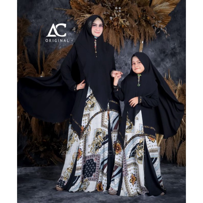 Marwah Couple (KHUSUS IBU) | Gamis AC Original | Gamis Premium | Gamis Dewasa | Gamis Syari | Gamis 