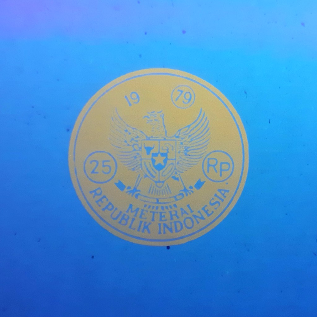 Kertas Segel Tahun 1979 Double