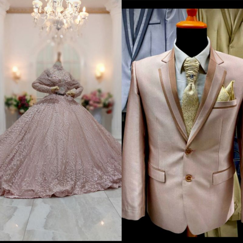 GAUN WEDDING COUPLE MODERN //GAUN COUPLE MEWAH//JAS PREMIUM//KEBAYA