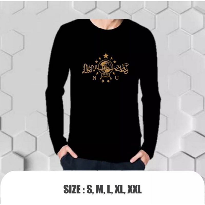 KAOS LOGO NAHDATUL ULAMA LENGAN PANJANG