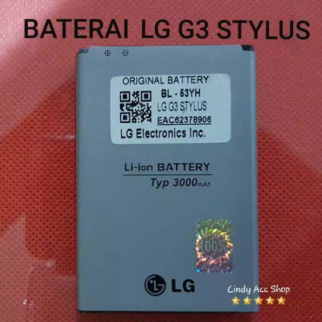 Baterai Original LG G3 STYLUS BL-53YH D690 Battery LG G3 MINI