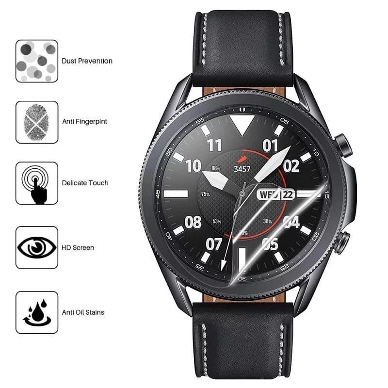 antigores hydrogel samsung galaxy watch 3 45mm, watch 3 41mm, watch 3 46mm, watch 42mm, watch active, watch aktive 2, gear sport, s3 prontier, s3 classic