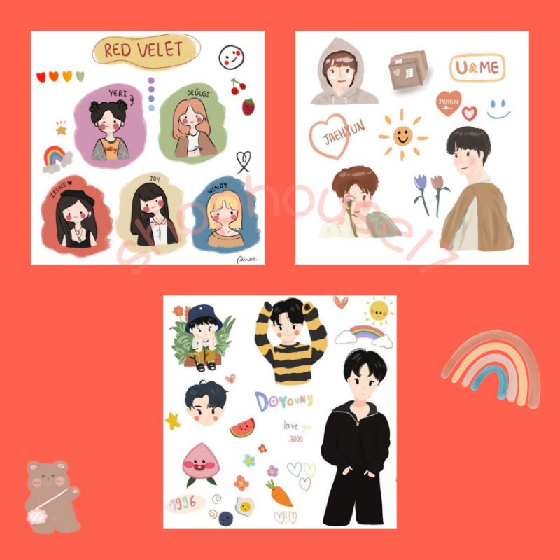

STICKER AESTHETIC / STICKER murah