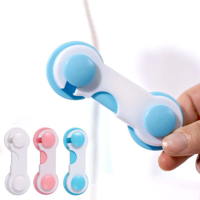 FANSTORE_PKU - Pengaman Pintu / Lemari / Laci / Safety Lock Band / Kunci / Bayi / Balita / Aman / Ku
