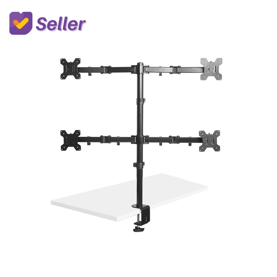 Bracket  Meja LCD LED TV 4 Monitor 13&quot; - 27&quot; OXIMUS HYDRA ZD1141 Desk Mount