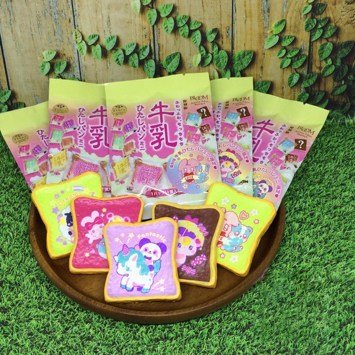 Soft And SlowRise Squishy Blind Bag MINI TOAST By IBLOOM