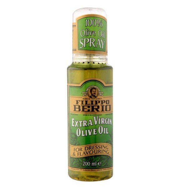 

FILIPPO BERIO EXTRA VIRGIN OLIVE OIL SPRAY 200ML (FOR DRESSING & FLAVOURING)