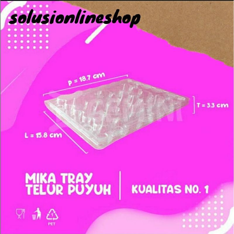 mika telur puyuh tray egg tray telur puyuh mika telor puyuh mika tempat telur