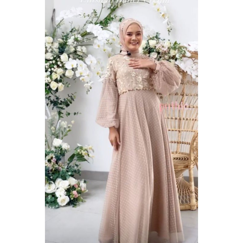 GAMIS BROKAT RAYA SERIES GAMIS BROKAT KONDANGAN GAMIS BROKAT RAMADAN