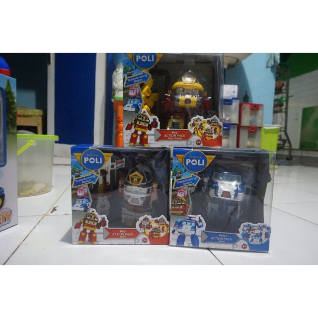 Mainan Robocar Poli edisi Action Pack